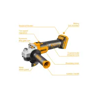 Ingco Cordless Angle Grinder Lithium-ion 20V with Brushless Motor CAGLI201158