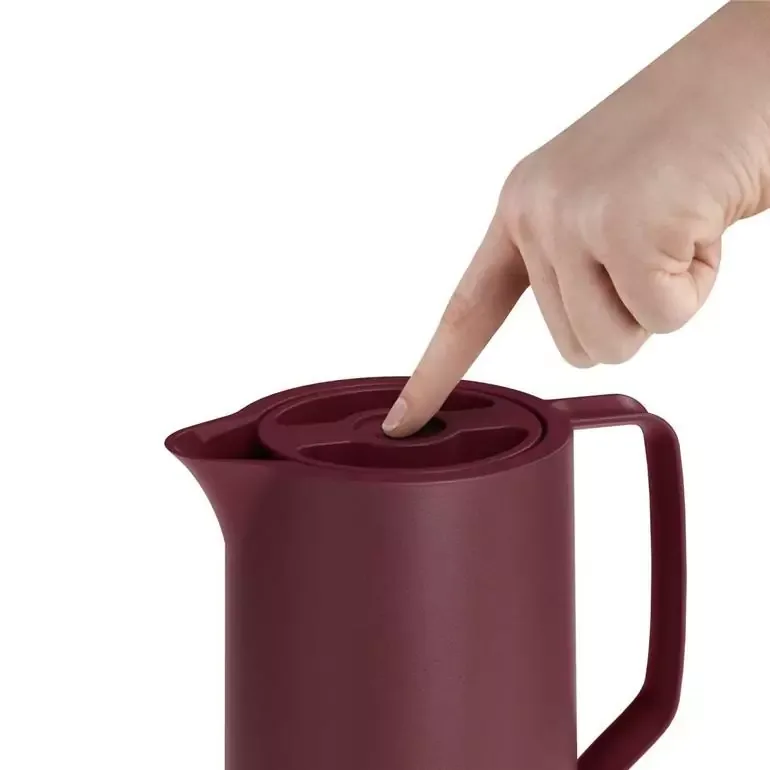 Tefal Motiva Jug Carafe Red Wine 1L Vacuum Flask Thermos Screw Lid Heat Retention N4170210
