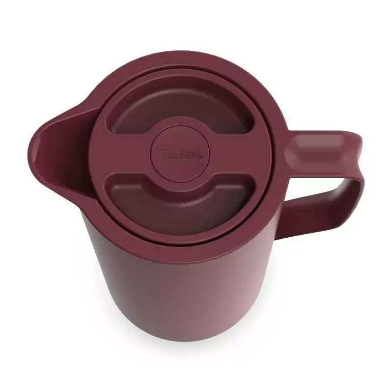 Tefal Motiva Jug Carafe Red Wine 1L Vacuum Flask Thermos Screw Lid Heat Retention N4170210