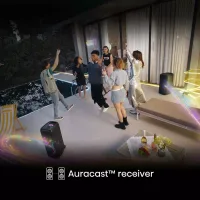 Hisense Party Speaker 620W, Bluetooth 5.4, 18-Hour Battery, Auracast™ Receiver, Party Thunder