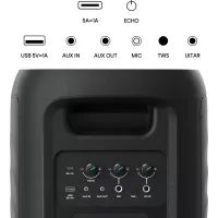 Hisense Party Speaker 620W, Bluetooth 5.4, 18-Hour Battery, Auracast™ Receiver, Party Thunder