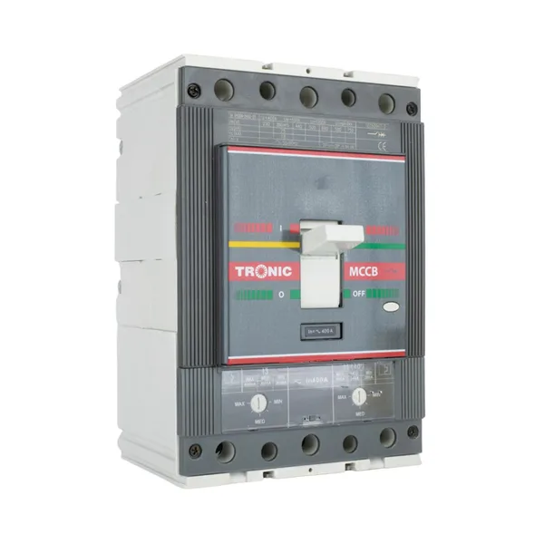 Tronic MCCB - 400A, 3 Pole, Icu 25kA, Ics 18kA