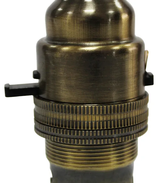 Tronic Brass Lamp Holder B22 (Pin)