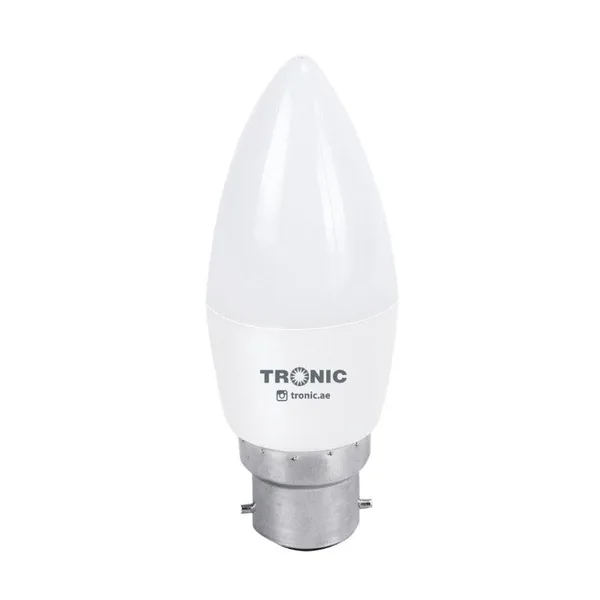 Tronic Candle LED 3 Watts Day Light B22 (Pin) Bulb