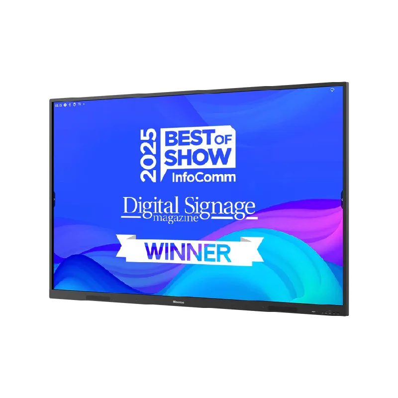 Hisense 75" LED UHD 4K Multi Touch Interactive Digital Display Board with 8GB RAM, 128GB Storage, Android OS 75WE3FE