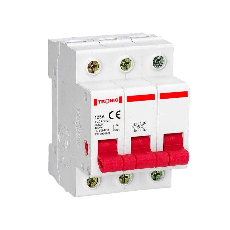 Tronic Isolator Triple 125Amps