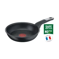 Tefal Unlimited Frypan 30cm Non Electric G2550702 aluminium material heat indicator thermo signal titanium coating made in france