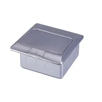 Tronic Single Floor Socket with 1 Data Port