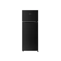 Hisense Double Door Top Freezer, 205L, Black, RB205N1EB2