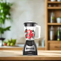Decakila Blender 1.5l Plastic Jug with Stainless Steel Blades 500w Kejb044b unbreakable material high temperature protection
