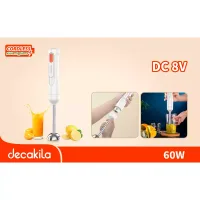 Decakila Hand Blender Cordless 60W 1500 mAh 7.4 V battery KMJB037W