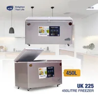 MR UK 450L Double-Door Deep Freezer UK-255