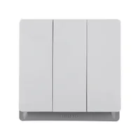 Tronic 3-Gang 2-Way Switch - Ivory
