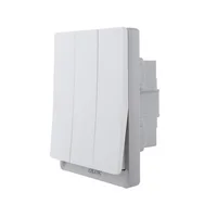 Tronic 3-Gang 2-Way Switch - Ivory
