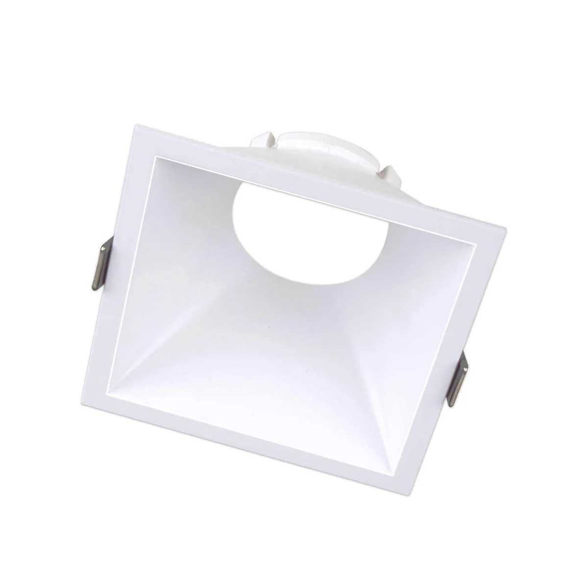 Tronic Round Recessed White GU10 Holder