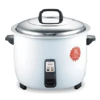 Commercial Electric Rice Cooker 35L, 3.5kW Industrial High-Capacity Rice Maker, Heavy-Duty Professional Rice Boiler ERC-35L