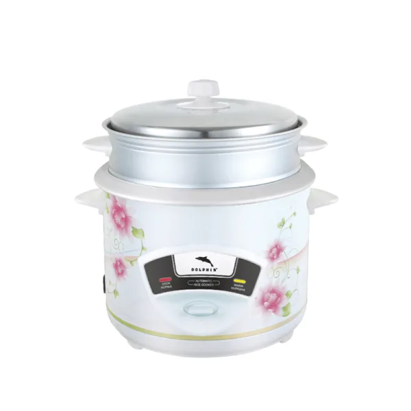 Dolphin Rice Cooker 12 Liters, 500W with One-Switch Operation RC01
