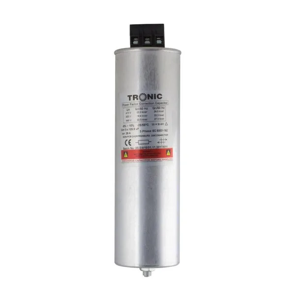 Tronic Capacitor Cylindrical 20KVAR