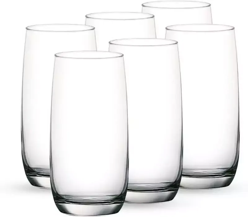 Ocean Glass 6pcs Ivory Hi Ball 370ml Drink Tumbler 3b1301306g0011