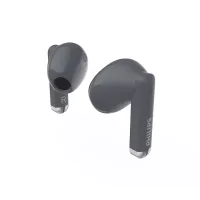 Philips True Wireless Bluetooth Earbuds, 21H Playtime, Touch Control, IPX4 Splash/Sweat Resistant TAT1158BK/97