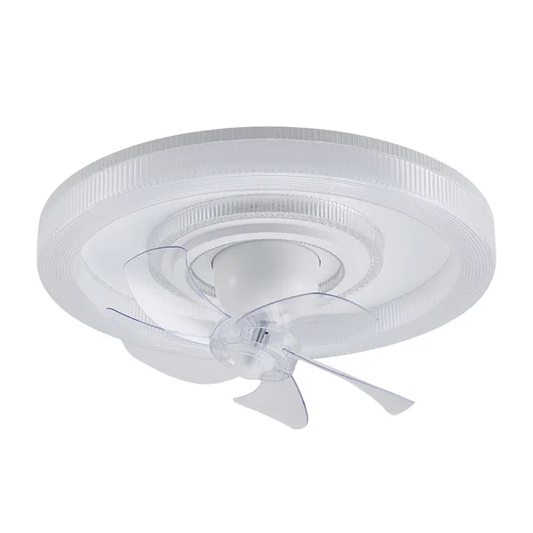 Tronic Ceiling Light Fan - Transparent Blade, 480x140mm