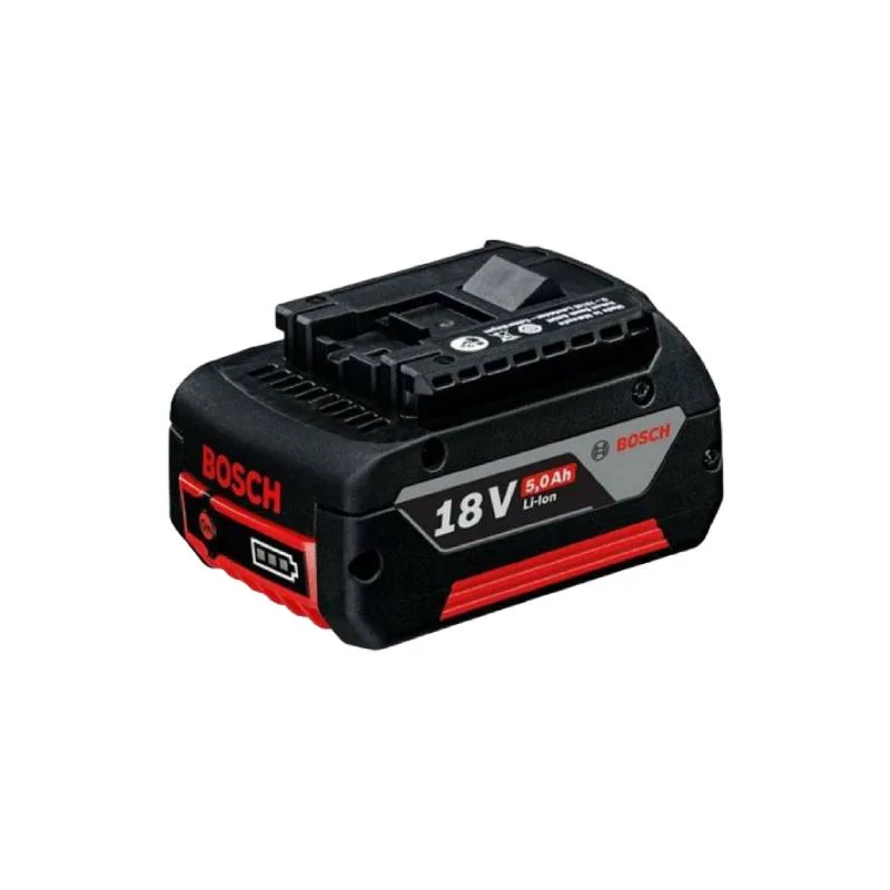 Bosch Battery 5.0 Ah, COOLPACK 1.0 Technology, Cross-Compatibility, More Runtime GBA 18V 1 Bosch Battery 5.0 Ah, COOLPACK 1.0 Technology, Cross-Compatibility, More Runtime GBA 18V