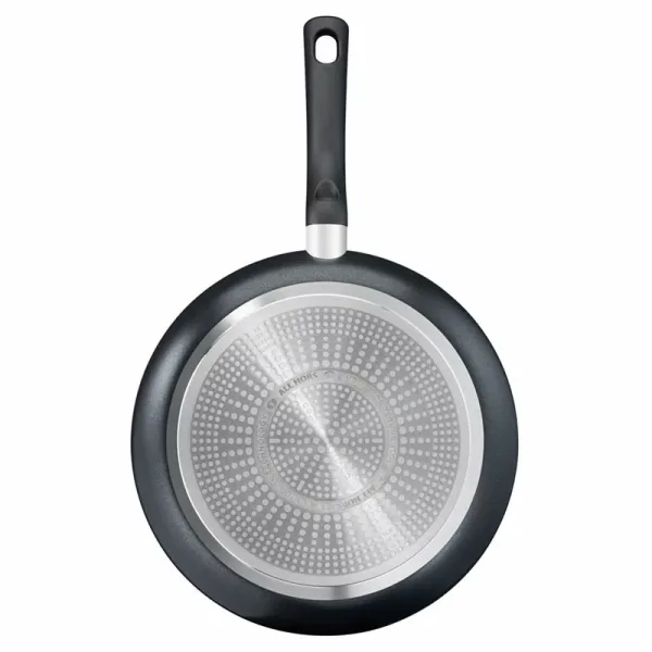 Tefal Total Frypan 28cm Nonstick Induction G1520644 aluminium material heat indicator thermo signal titanium coating made in france