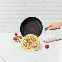Tefal Total Frypan 28cm Nonstick Induction G1520644 aluminium material heat indicator thermo signal titanium coating made in france