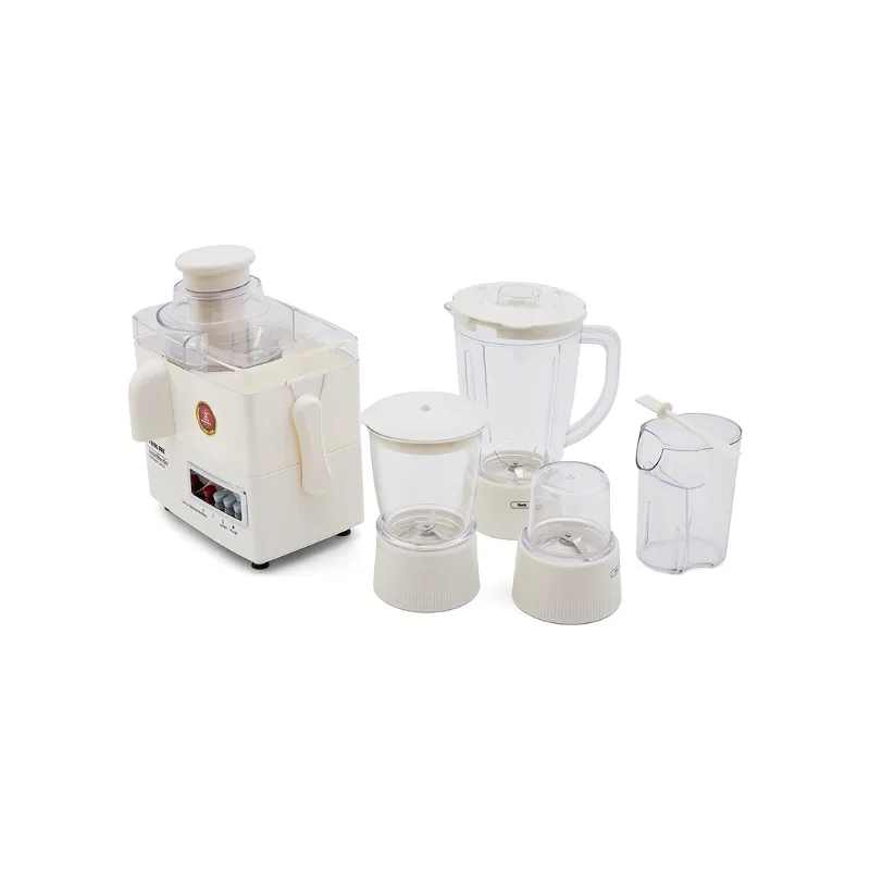 Nikai Juicer Extractor 1.6L 4 in 1 Juicer Blender Meat Chopper and Grinder 300W NFP1724N 2 Speed With Pulse Function Powerful Motor With Thermostat Stainless Steel Blades