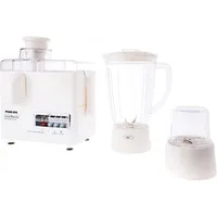 Nikai Juicer Extractor 1.6L 4 in 1 Juicer Blender Meat Chopper and Grinder 300W NFP1724N 2 Speed With Pulse Function Powerful Motor With Thermostat Stainless Steel Blades