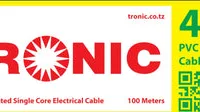 Tronic 4mm Single Core Cable