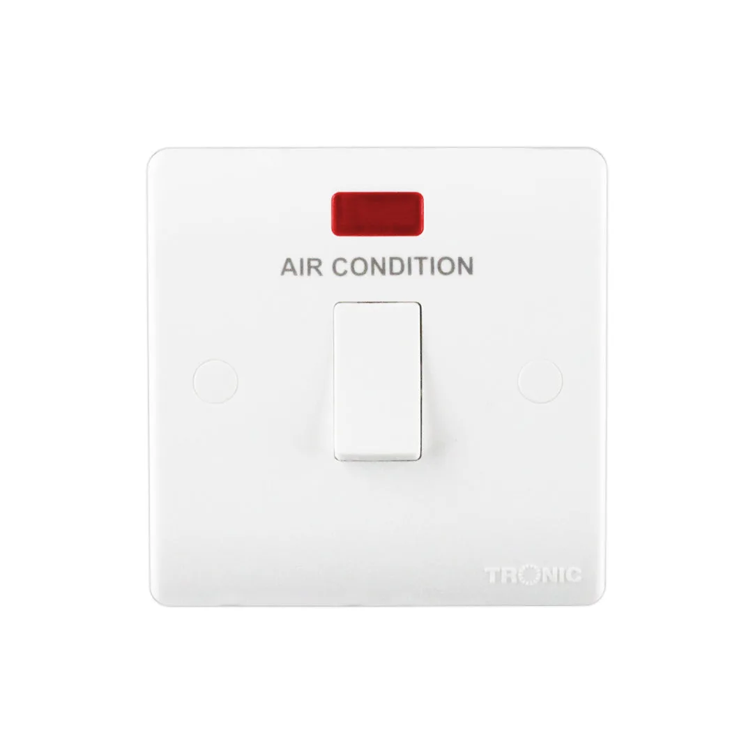 Tronic DP Switch with Neon for Air Condition 20Amps