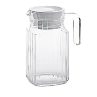 Luminarc Jug Quadro Fridge 0.5L with White Lid V3615/V4067