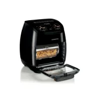 Kenwood Airfryer 11l Manual with Oven 4 in 1 Fry, Grill, Roast and Bake 2000w Hfp90.000bk - 60 Mins Timer With Rosting Function Removable Tray And Glass Door