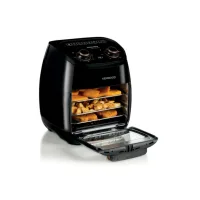 Kenwood Airfryer 11l Manual with Oven 4 in 1 Fry, Grill, Roast and Bake 2000w Hfp90.000bk - 60 Mins Timer With Rosting Function Removable Tray And Glass Door