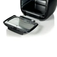 Kenwood Airfryer 11l Manual with Oven 4 in 1 Fry, Grill, Roast and Bake 2000w Hfp90.000bk - 60 Mins Timer With Rosting Function Removable Tray And Glass Door