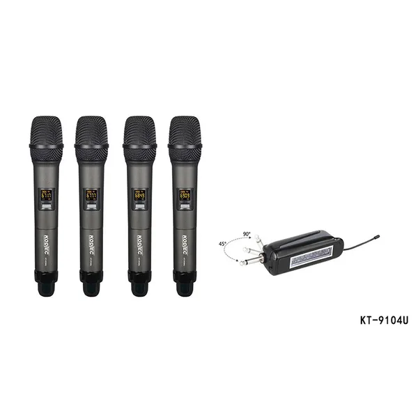 Kodtec Wireless Microphone 4 Channel KT-9104U