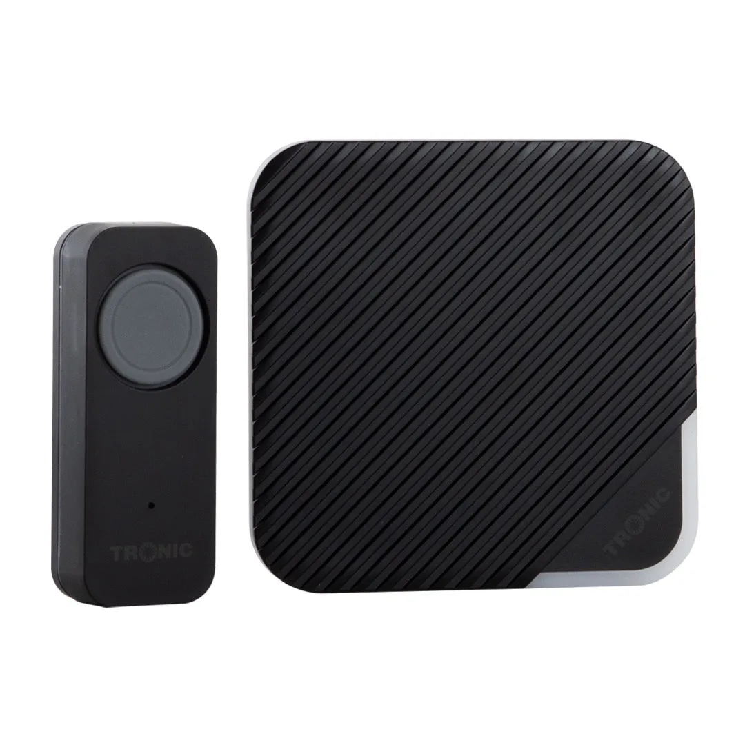 Tronic Mini Wireless Black Doorbell