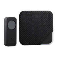 Tronic Mini Wireless Black Doorbell