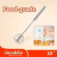Decakila Whisker 10" Premium 53G Stainless Steel Egg Beater , Egg Mixer , Manual Whisk KMTT065M
