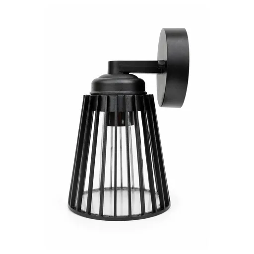 Tronic Modern Exterior Wall Lamp - E27 Black