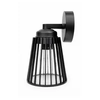 Tronic Modern Exterior Wall Lamp - E27 Black