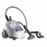 Kenwood Garment Steamer 2l Tank Suit Hanger 1500w Gsp65.000wh - Hand Cord Device Storage Folding Rack Telescopic Pole Rotary Wheels