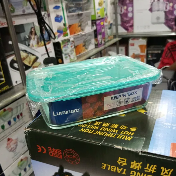 Luminarc Temp Rext Flat Lagon 122CL Keep 'N' Box 1pc