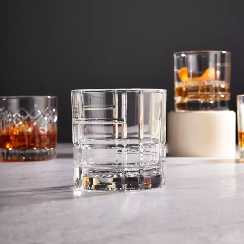 Ocean Traze FTR Double Rock Glass 350ml 3P0366306G0002 (Set of 6pcs)
