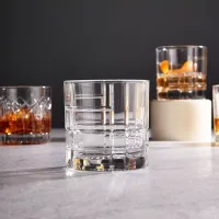 Ocean Traze FTR Double Rock Glass 350ml 3P0366306G0002 (Set of 6pcs)