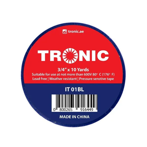 Tronic Insulation Tape 10 Yard - Blue