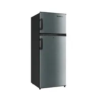 Westpoint Double Door Refrigerator 198L Dark Silver Defrost Inox Finish WRMN-2525
