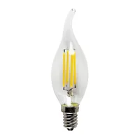 Tronic Candle Filament Tail LED 4 Watts Warm White E14 (Small Screw) Bulb