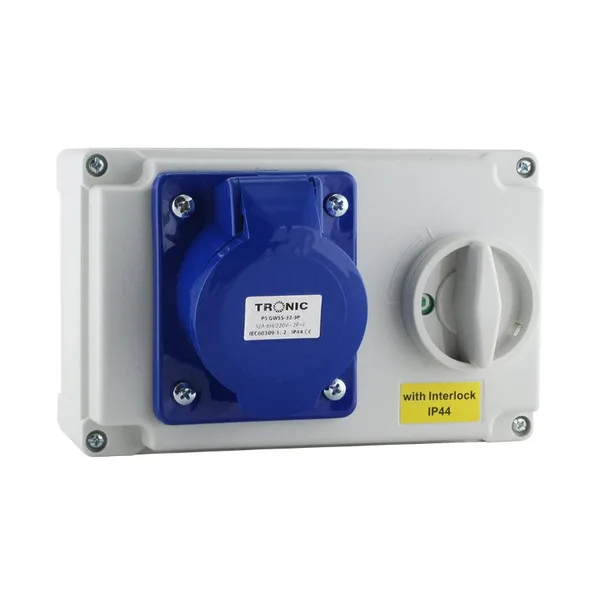 Tronic Industrial Interlock Socket
